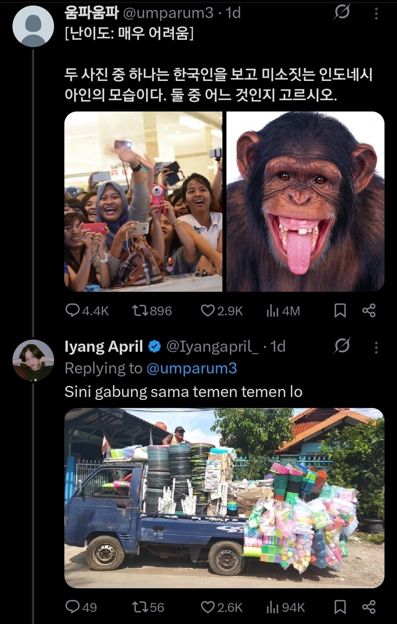 Balasan Warganet +62 ke Knetz Rasis