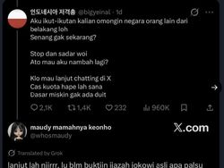 Kocak tapi Menohok! Warganet +62 Balas Postingan Rasis Knetz