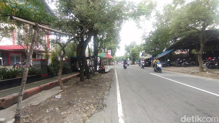 Lokasi TKP terjadinya begal pantat Nganjuk