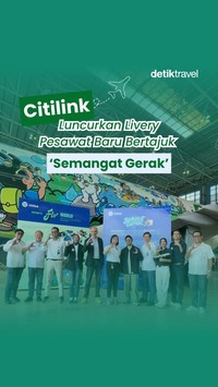 Video: Tampilan Baru Citilink Airbus A320 dengan Livery yang Sarat Makna