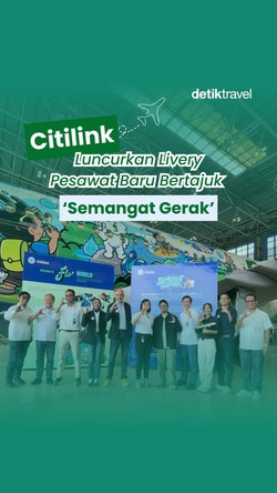 Video: Tampilan Baru Citilink Airbus A320 dengan Livery yang Sarat Makna