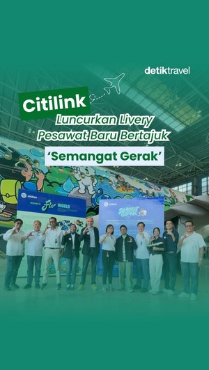 Video: Tampilan Baru Citilink Airbus A320 dengan Livery yang Sarat Makna