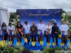 Koster Lakukan Groundbreaking RS Mata Internasional JEC Bali di Sanur