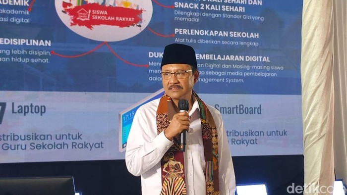 Menteri Sosial (Mensos) Saifullah Yusuf atau Gus Ipul berkunjung ke Sekolah Rakyat Terintegrasi (SRT) 44 Kebumen, Sabtu (14/2/2026) siang.