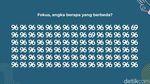Hanya untuk Pemilik Mata Super, Bisa Temukan Angka yang Berbeda?