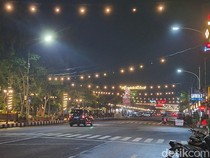 Gemerlap Malam Jalan Ahmad Yani Nganjuk Kini Makin Cantik Loh