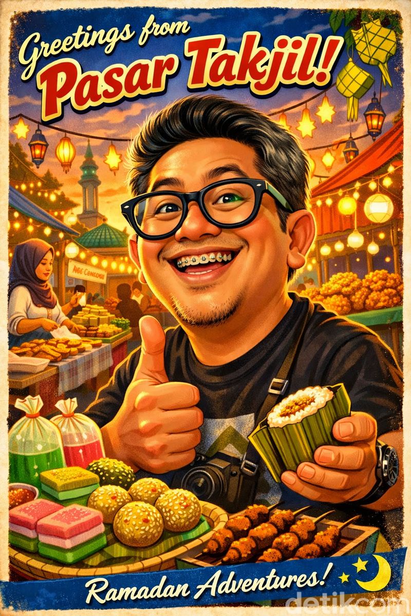 Karikatur Ramadan Pakai ChatGPT