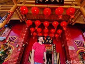 Lampion dari Berbagai Kota Penuhi Kelenteng Hok Yoe Kiong Nganjuk