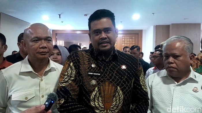 Keterangan foto: Gubsu Bobby Nasution (Nizar Aldi/detikSumut)