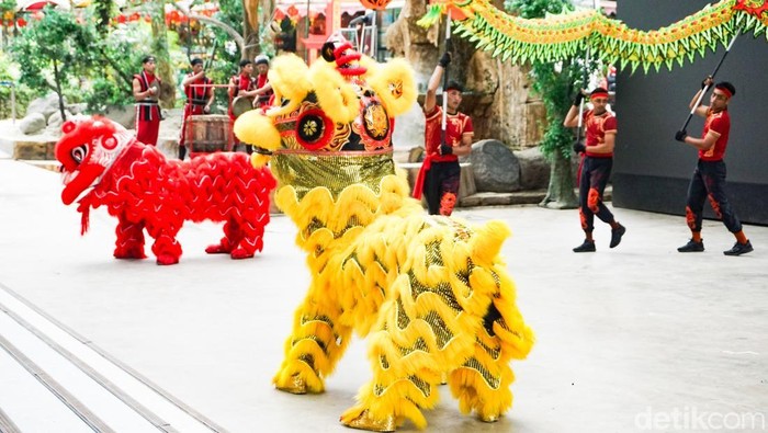 Kawasan Puncak, Bogor, Sabtu (14/2/2026), dipadati wisatawan yang memanfaatkan libur panjang Tahun Baru Imlek untuk berlibur bersama keluarga.