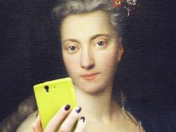 Kocak! Lukisan Abad Pertengahan Terlihat Lagi Selfie