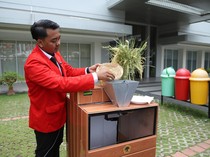 Mahasiswa Untag Bikin Alat Pengering Gabah dengan Sensor Suhu