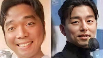 Udin Penyok vs Gong Yoo Foto: X.com