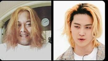 Sule mirip Jungkook BTS Foto: X.com