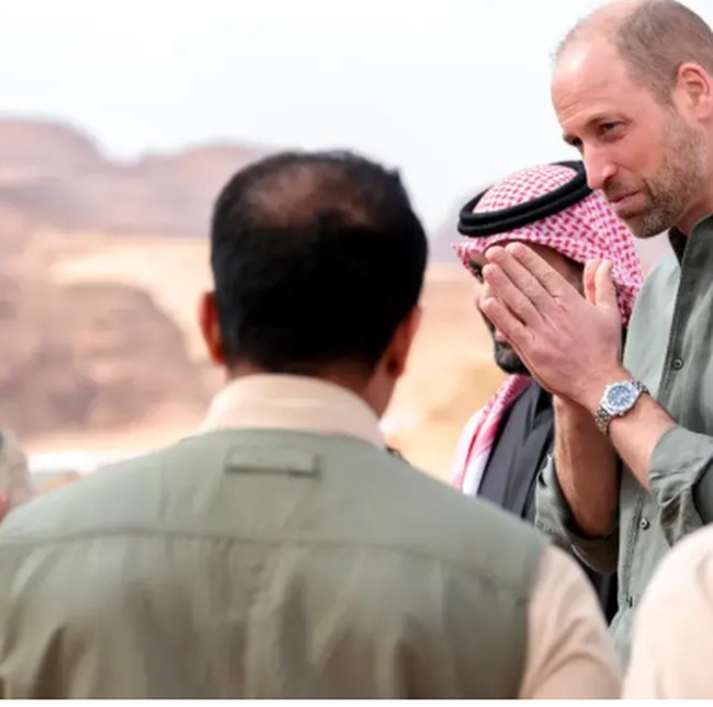 Potret Pangeram William Kunjungi Arab Saudi, Singgah di Al Ula