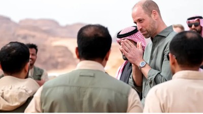 Potret Pangeran William Kunjungi Arab Saudi, Singgah di Al Ula