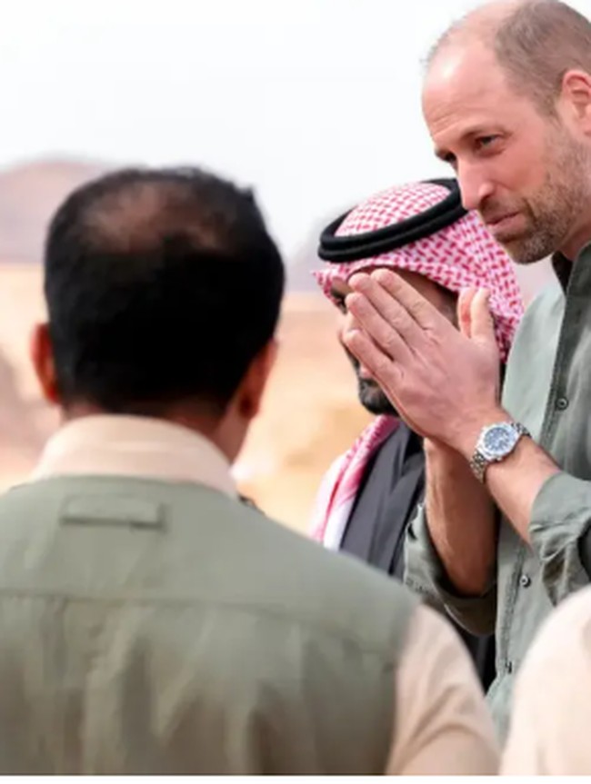 Potret Pangeram William Kunjungi Arab Saudi, Singgah di Al Ula