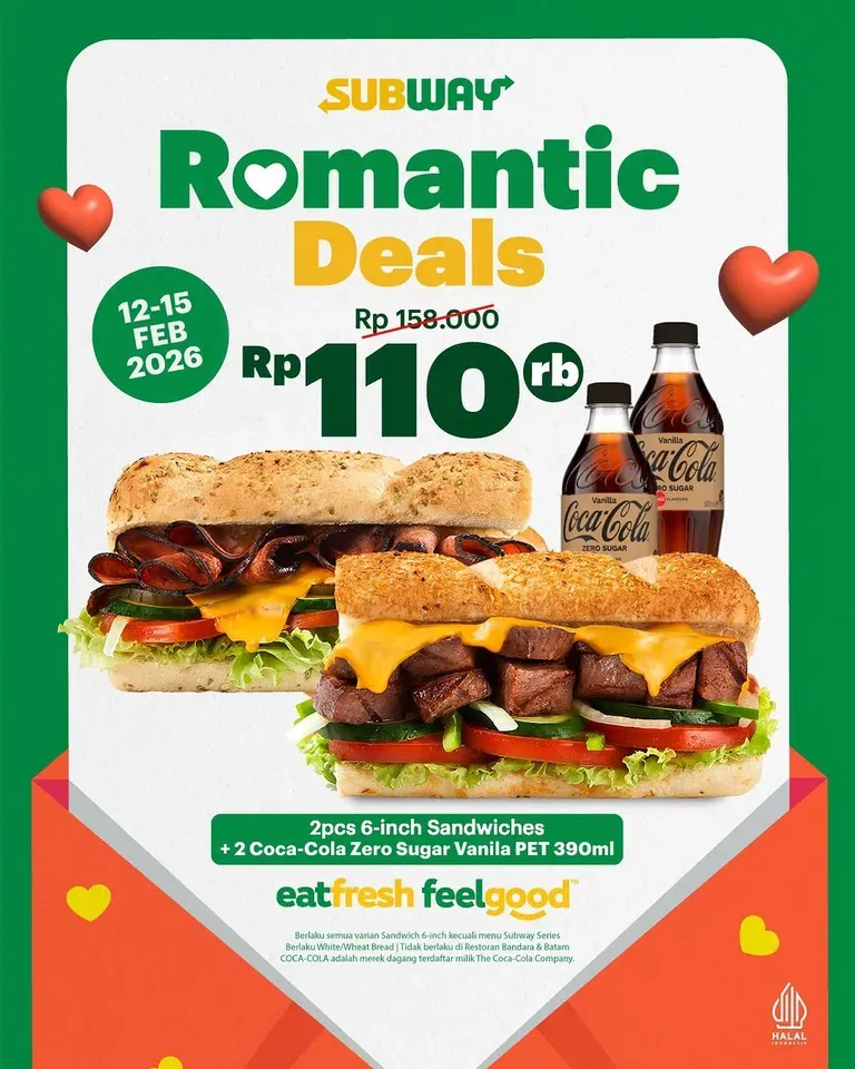 Promo makan Valentine