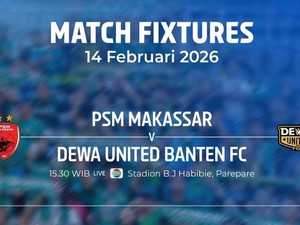 Jadwal PSM Vs Dewa United: Main Kapan, Jam Berapa dan Tayang di Mana?