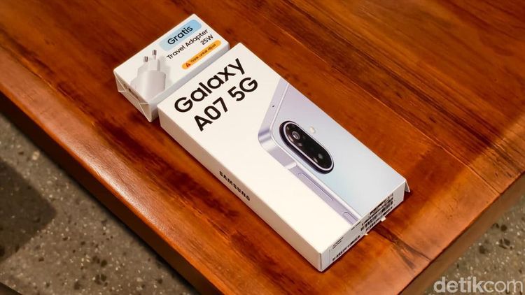 Unboxing Samsung Galaxy A07 5G: HP Rp 2 Jutaan, Baterai Jumbo & Sudah AI