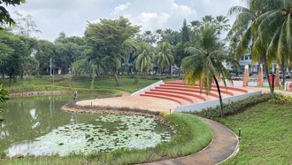 Taman Bendera Pusaka Resmi Dibuka! Beroperasi 24 Jam-Ada Jogging Track 1,2 Km