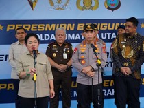 Hadiri Pelepasan 22 Kontainer Bantuan Kemanusiaan Polri, Ketua Komisi IV DPR Apresiasi Polri