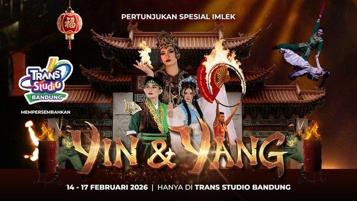 Imlek 2026 jadi momen yang lebih spesial di Trans Studio Bandung.