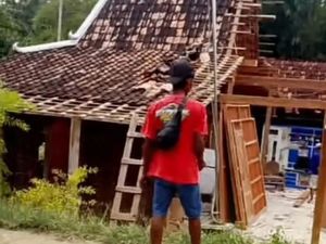 Fakta-fakta Ribut Pasutri di Grobogan Berujung Rumah Dibelah 2