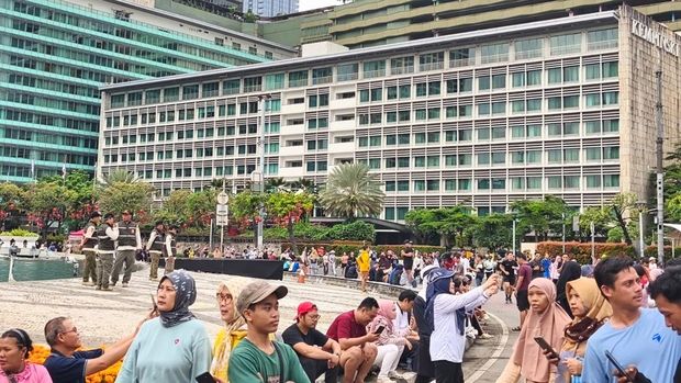 Suasana CFD HI sebelum Ramadan.