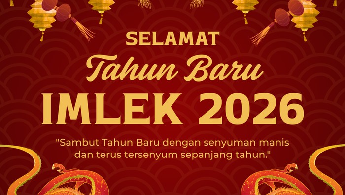 Kata-kata Imlek 2026.