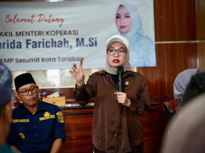 Kunjungan Wamenkop di KKMP Selumit Kota Tarakan