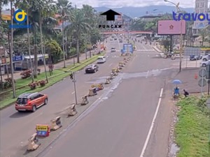 Video Kondisi Lalu Lintas Arah Puncak H+4 Lebaran 2026: Ramai Lancar