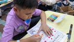 Lomba Mewarnai Anak-anak Meriahkan Kampanye Peduli Kanker