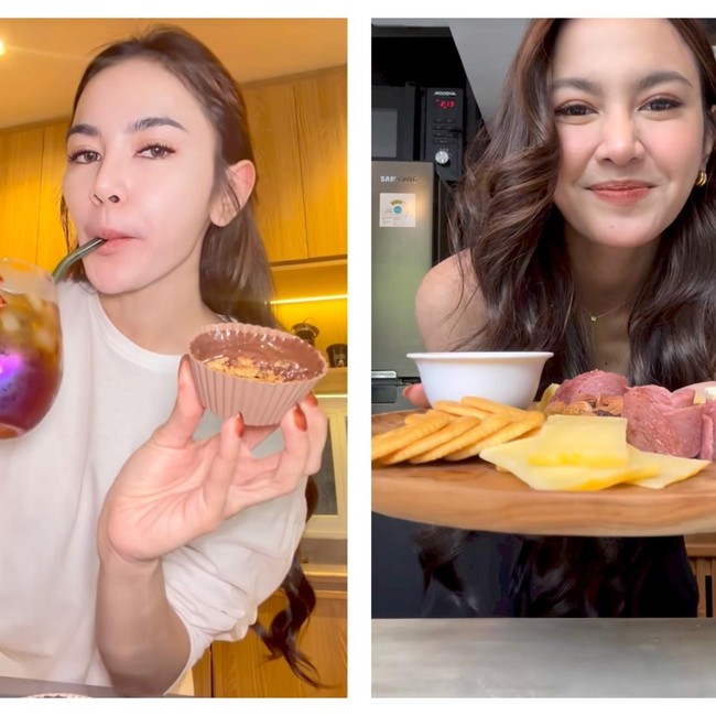 Mahalini Pamer Momen Bikin Kue Cokelat hingga Cheese Platter