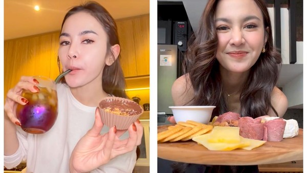 Mahalini Pamer Momen Bikin Kue Cokelat hingga Cheese Platter