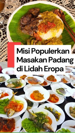  Video: Dari Minang ke Munchen, Misi Populerkan Masakan RI di Eropa