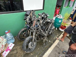 SAR Temukan Motor Siswi SMP yang Hanyut Terseret Banjir Semarang