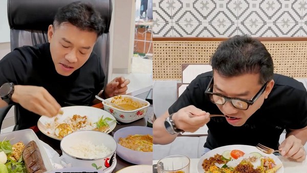 Anang Hermansyah Doyan Kulineran, Cicip Pecak Tempe hingga Makan Siang di Warteg