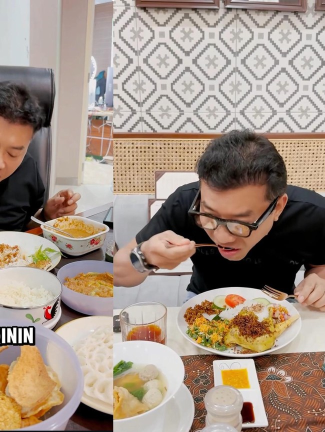 Anang Hermansyah Doyan Kulineran, Cicip Pecak Tempe hingga Makan Siang di Warteg