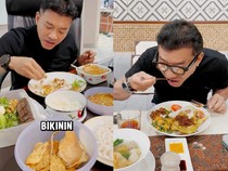 Anang Hermansyah Doyan Kulineran, Cicip Pecak Tempe hingga Makan Siang di Warteg