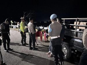Polisi Bubarkan Balap Liar Muda-mudi di Bima, 4 Motor Disita