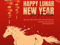 55 Poster Imlek 2026 dengan Contoh Ucapan, Meriahkan Tahun Kuda Api di Medsos