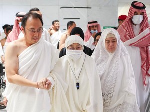 Doa Megawati Saat Umrah: Prananda-Puan Rukun, Eratkan Persaudaraan