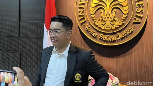 Rektor UI Prof Heri Hermansyah