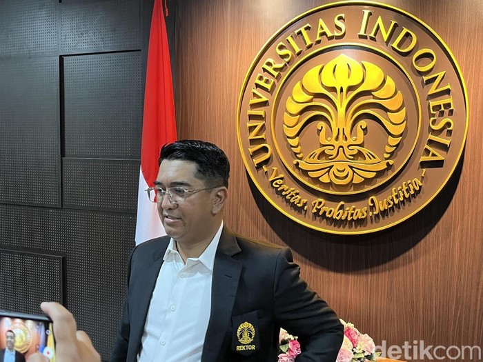 Rektor UI Prof Heri Hermansyah