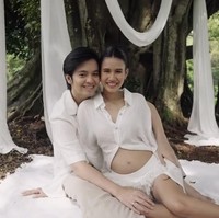 Foto Gender Reveal Kehamilan Shenina Cinnamon-Angga Yunanda, Simpel Intimate