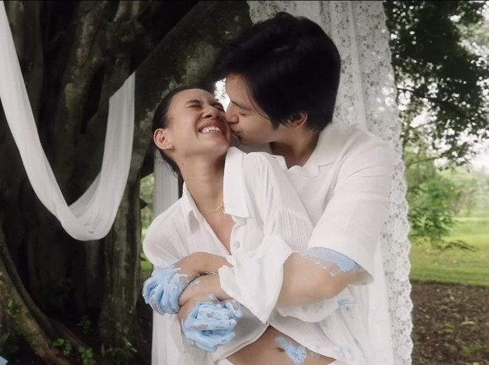 Shenina Cinnamon dan Angga Yunanda