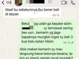 Bikin Mual! Ada Bangkai Cicak Utuh dalam Bolu Ketan Hitam