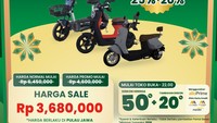 Sepeda Listrik Diskon Hingga 45% di Transmart Full Day Sale