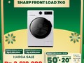 Mesin Cuci Front Load 7KG Hanya Rp 4 Jutaan di Transmart Full Day Sale